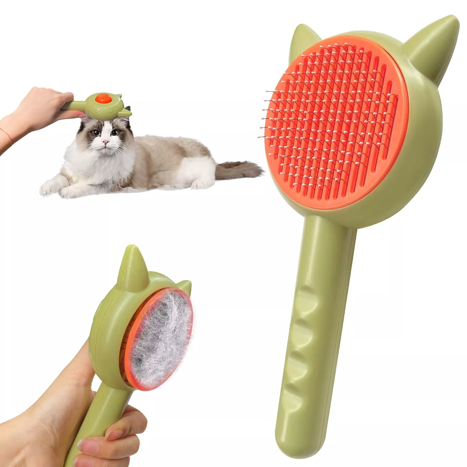 Pet Grooming Dog & Cat Hair Brush - Image 5