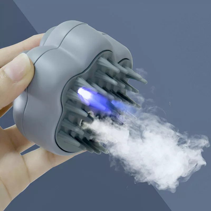 4-in-1 Electric Pet Grooming Brush with Steam & Massage - Image 2