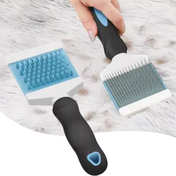 Double-Sided Dog and Cat Grooming Comb for Hair Removal and Massage