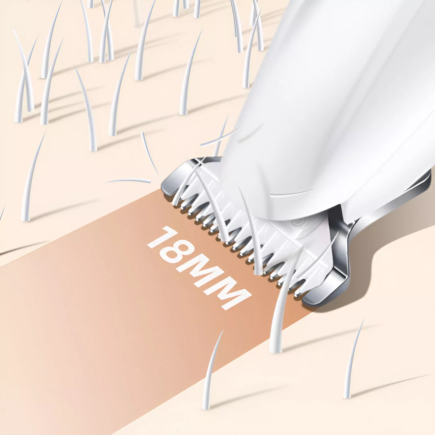 Dog Paw Trimmer with LED Light – Waterproof Pet Hair Trimmer for Grooming - Image 8