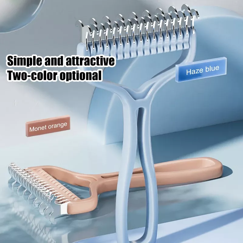 Dual-Sided Pet Knot Cutter & Shedding Brush for Dogs and Cats - Image 6