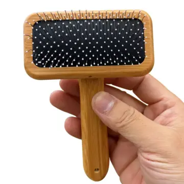 Wooden Dog & Cat Grooming Brush