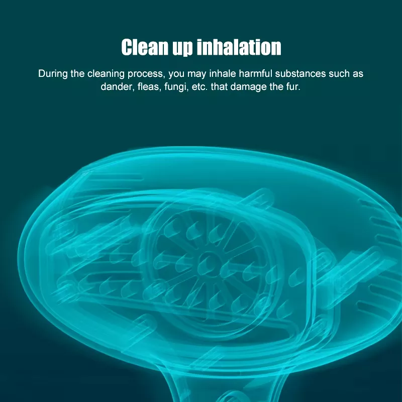 Rechargeable Pet Grooming Comb & Hair Remover Vacuum - Image 5