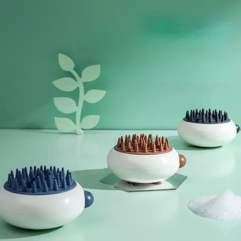 Soft Silicone Dog & Cat Bath Brush – 2-in-1 Shampoo & Grooming Massage Comb - Image 5