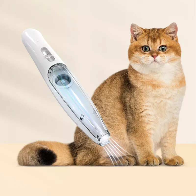 Pet Electric Hair Suction & Shaving Machine with LED Light - Image 2