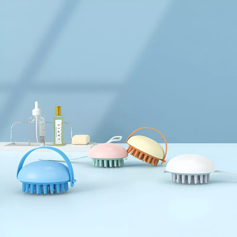 Handheld Silicone Pet Shampoo Massage Brush - Image 6