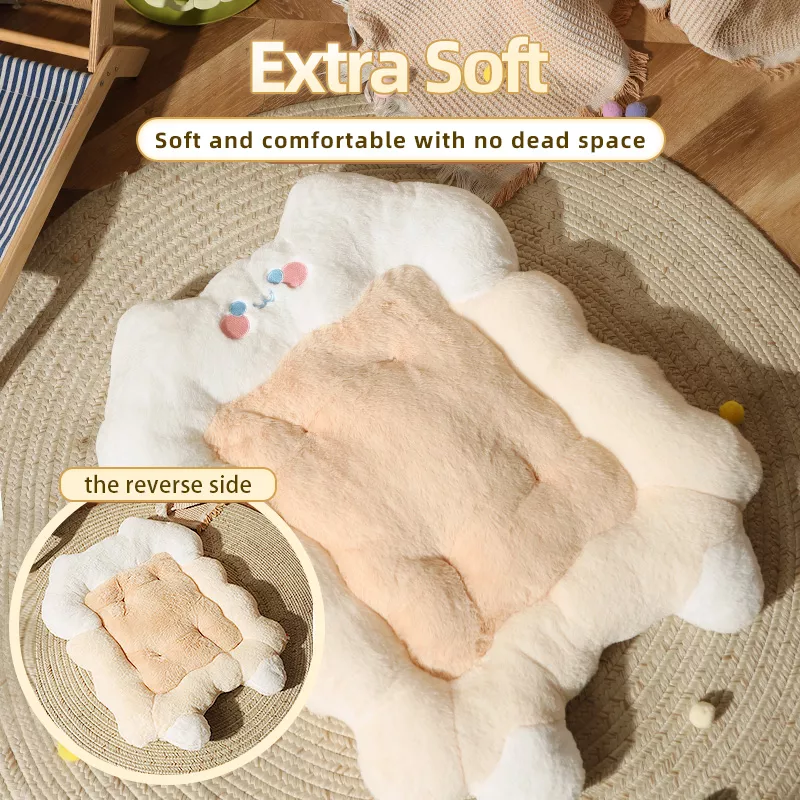 Cozy Cat Bed with Winter Warmth and All-Season Comfort - Image 5