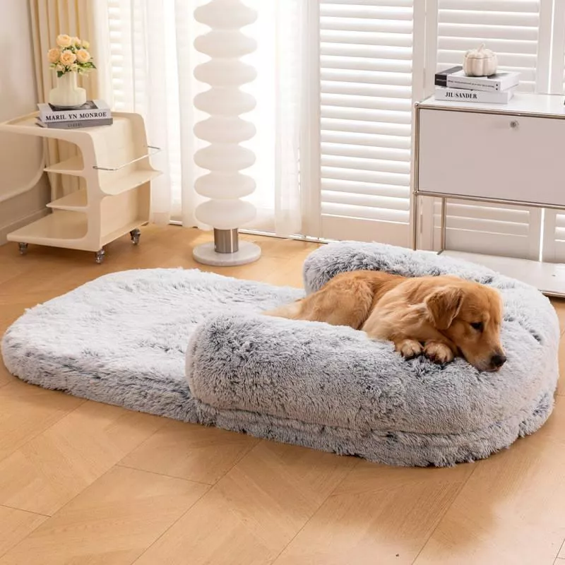 Foldable Orthopedic Dog Bed for Large Dogs and Humans