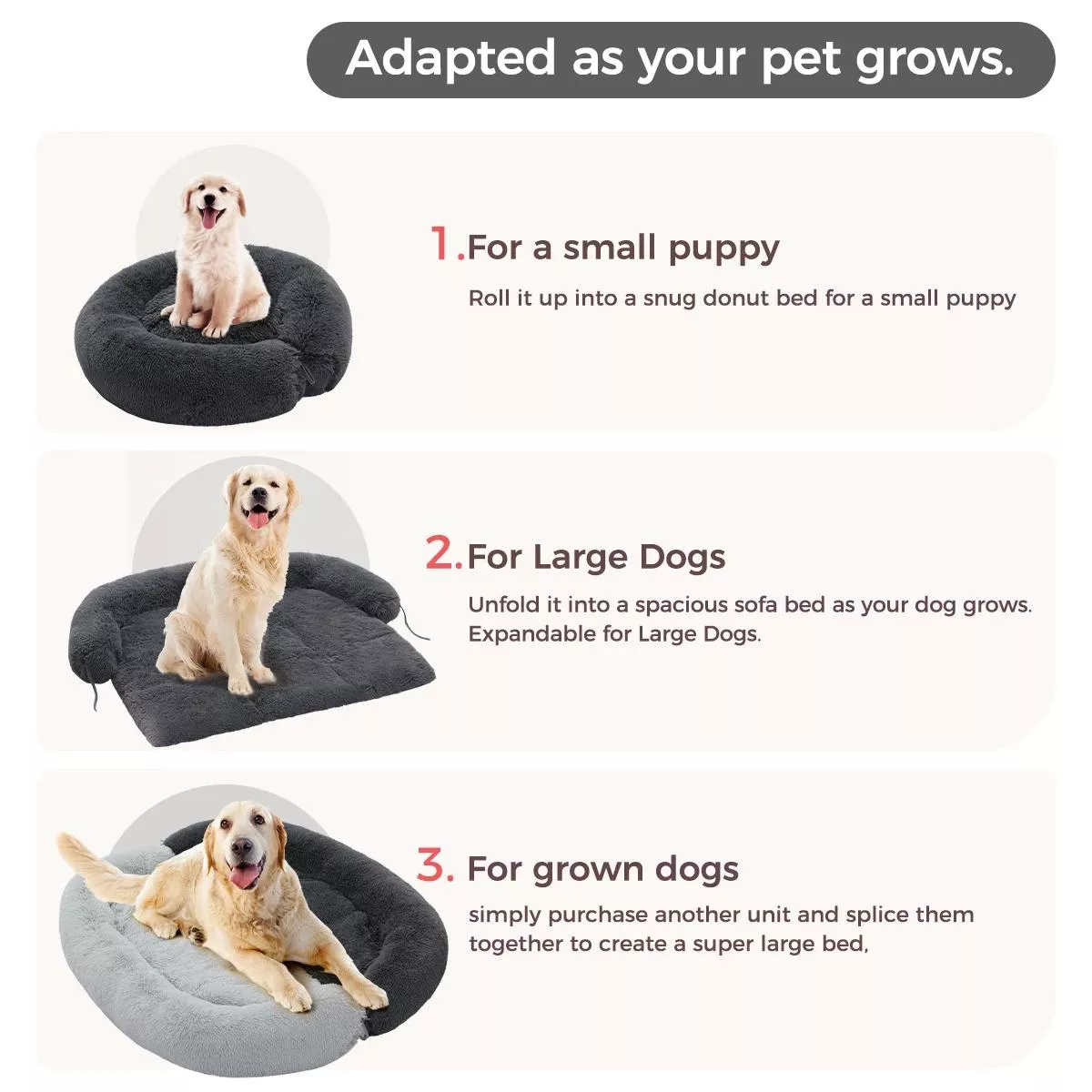 Large Dog Sofa Bed - Image 7