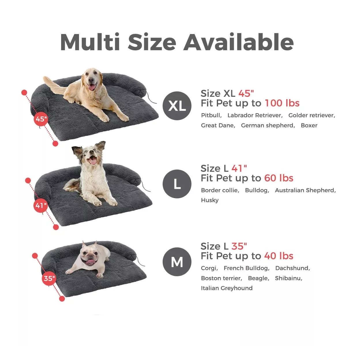 Large Dog Sofa Bed - Image 6