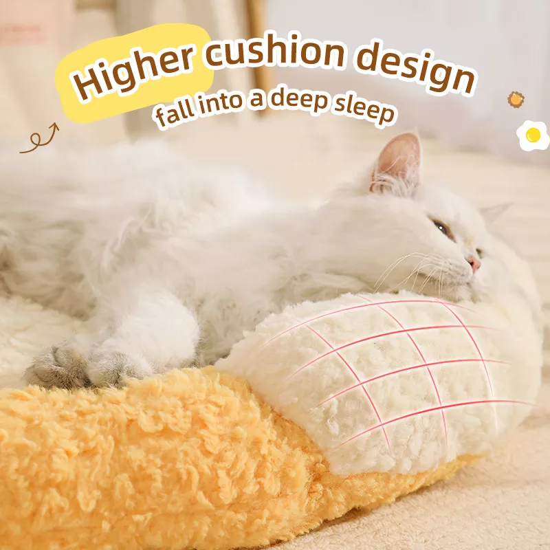 Warm and Cozy Cat Sleeping Nest Sofa - Image 3