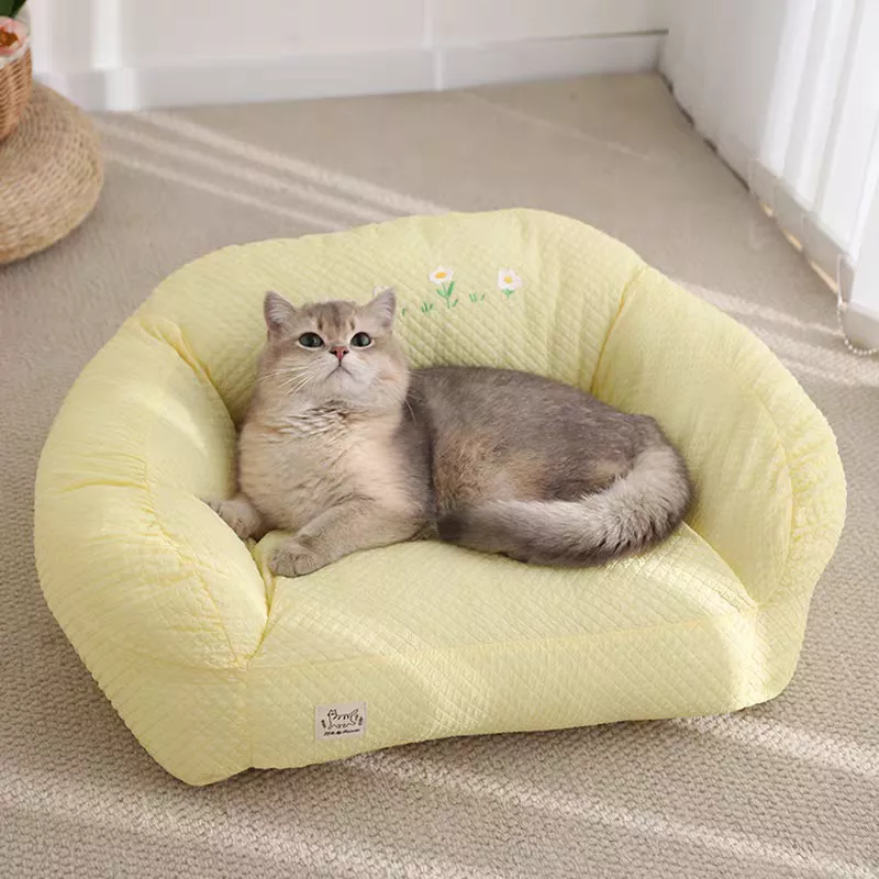 Cozy Cat Sofa Nest for Deep Sleep - Image 2