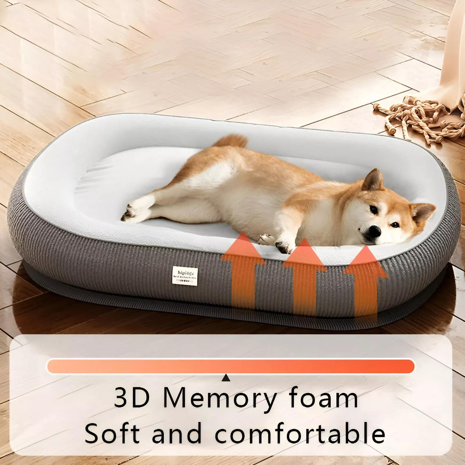 Cozy Pet Bed Sofa for Small to Large Dogs & Cats - Soft, Breathable Cushion Bedding - Image 3