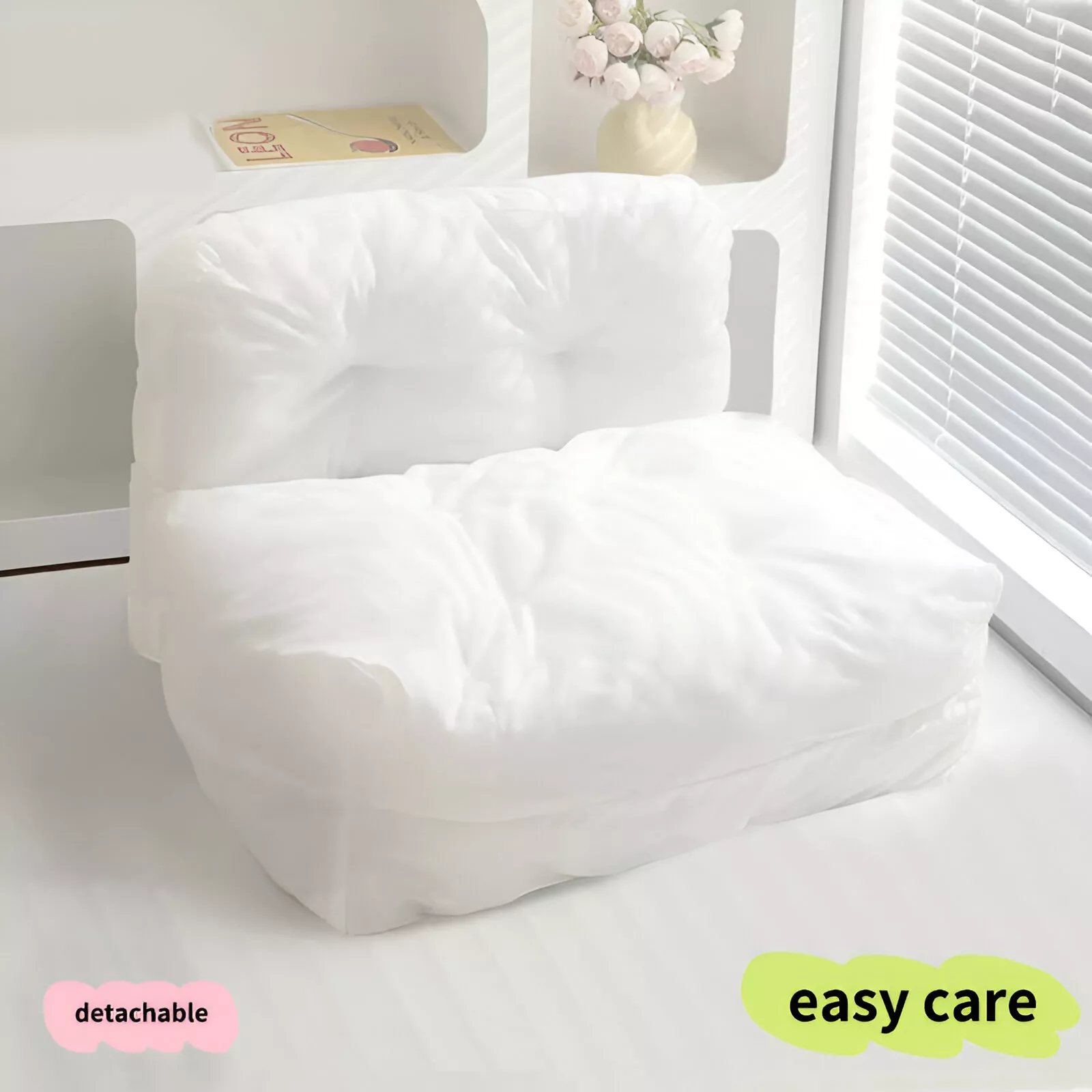 All-Season Plush Cat Bed with Comfort and Security - Image 6