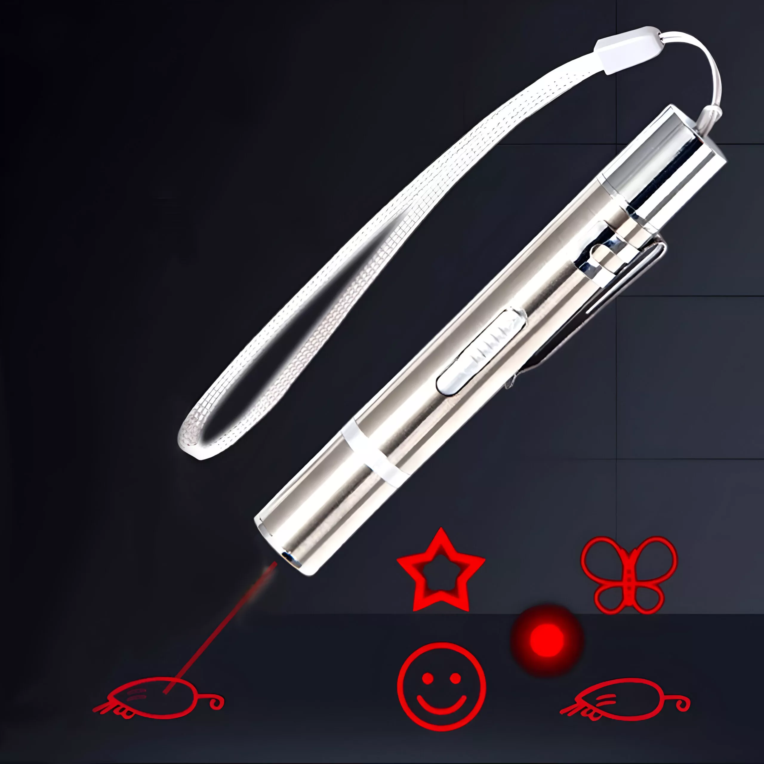 Laser Cat Toy with 5 Patterns & UV Light - Image 4