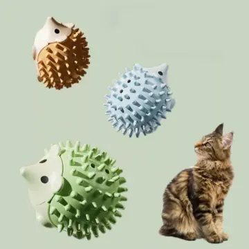 Interactive Catnip Hedgehog Ball
