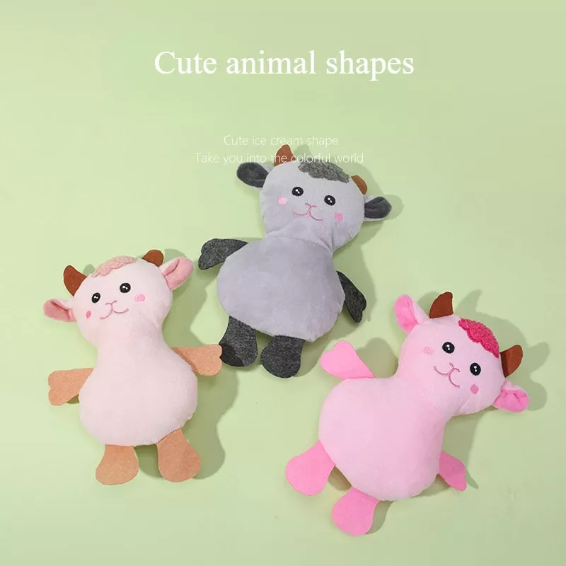 Cute Simulation Animal Plush Dog Toy - Soft Noise-Making Teeth Cleaning Toy - Image 3
