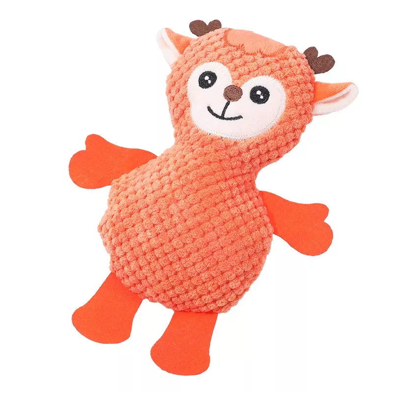 Cute Simulation Animal Plush Dog Toy - Soft Noise-Making Teeth Cleaning Toy - Image 6