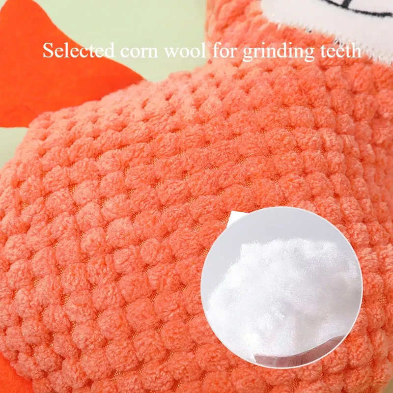 Cute Simulation Animal Plush Dog Toy - Soft Noise-Making Teeth Cleaning Toy - Image 5