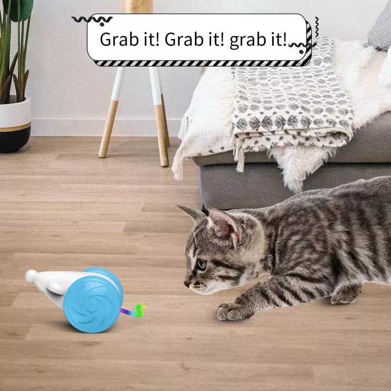 Automatic Interactive Cat Toy with LED Light Tail - Image 2