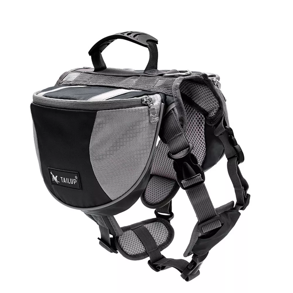 Reflective Big Dog Harness Camel Bag for Medium and Large Dogs - Image 5