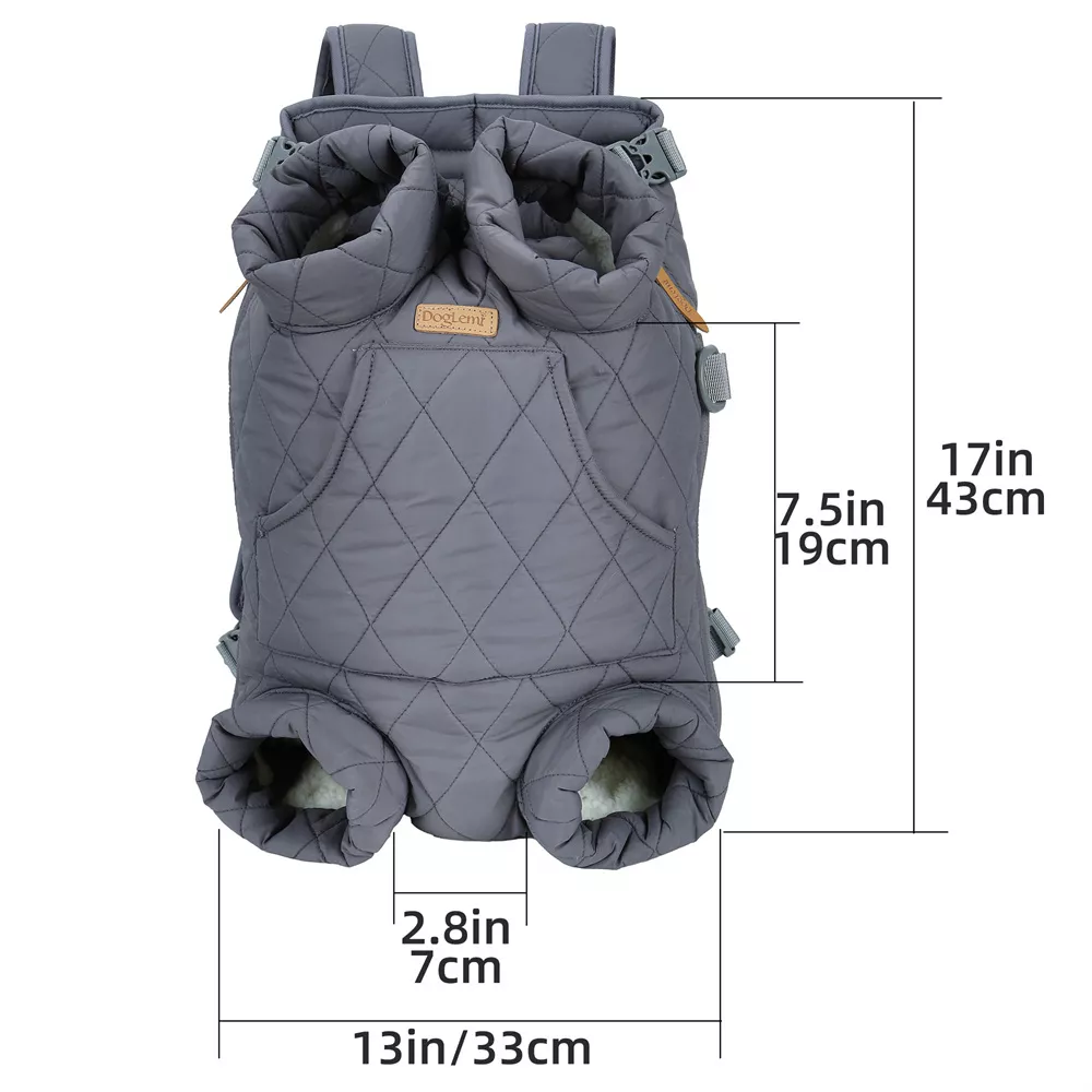 Winter Warm Travel Cat Carrier Backpack for Small Breeds - Image 7