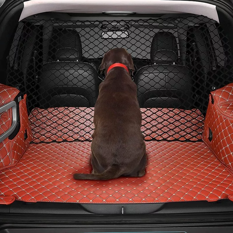 120cm Dog Car Safety Net with Hooks - Universal Pet Barrier and Protection - Image 4