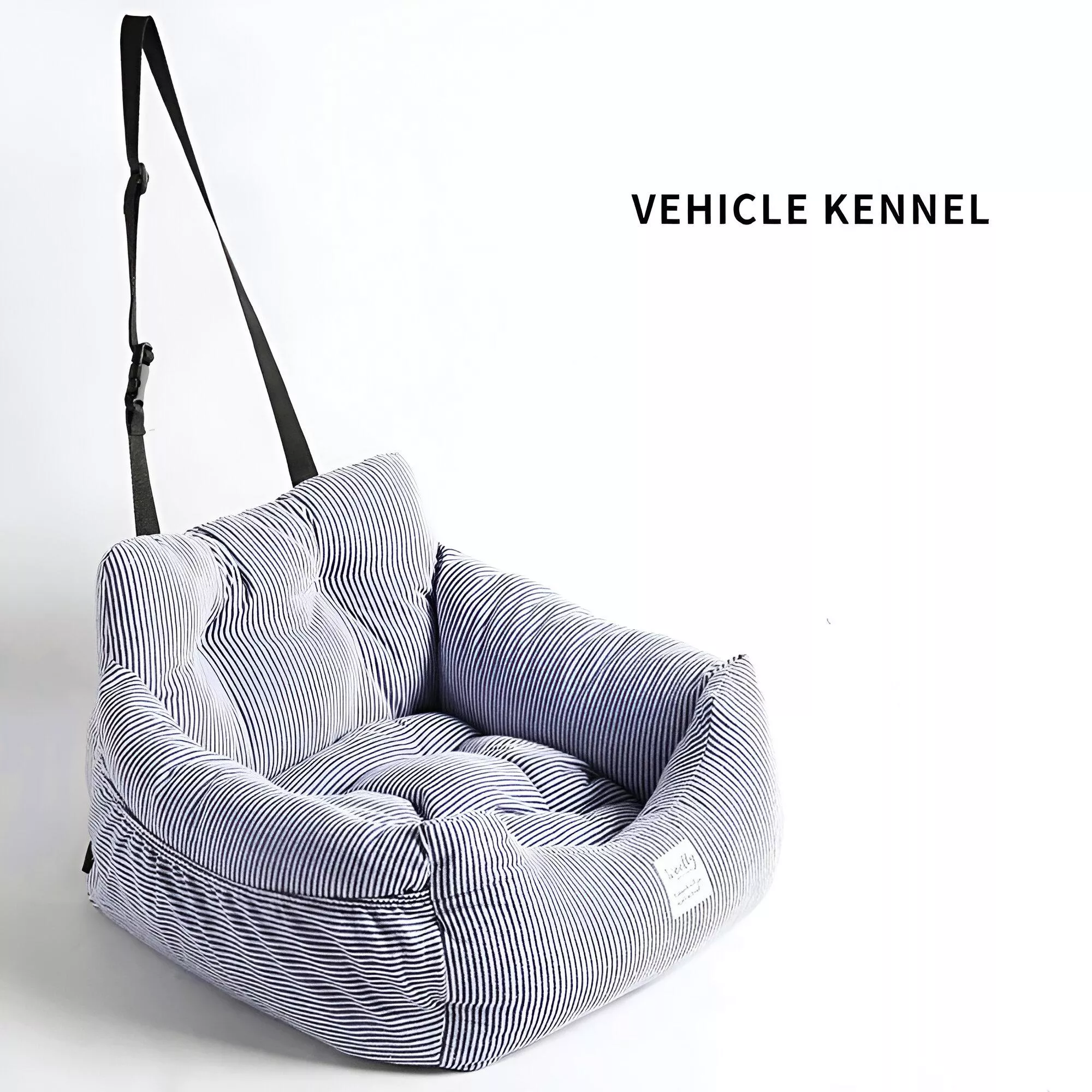 2-in-1 Folding Dog Carrier and Car Seat Pad - Image 4