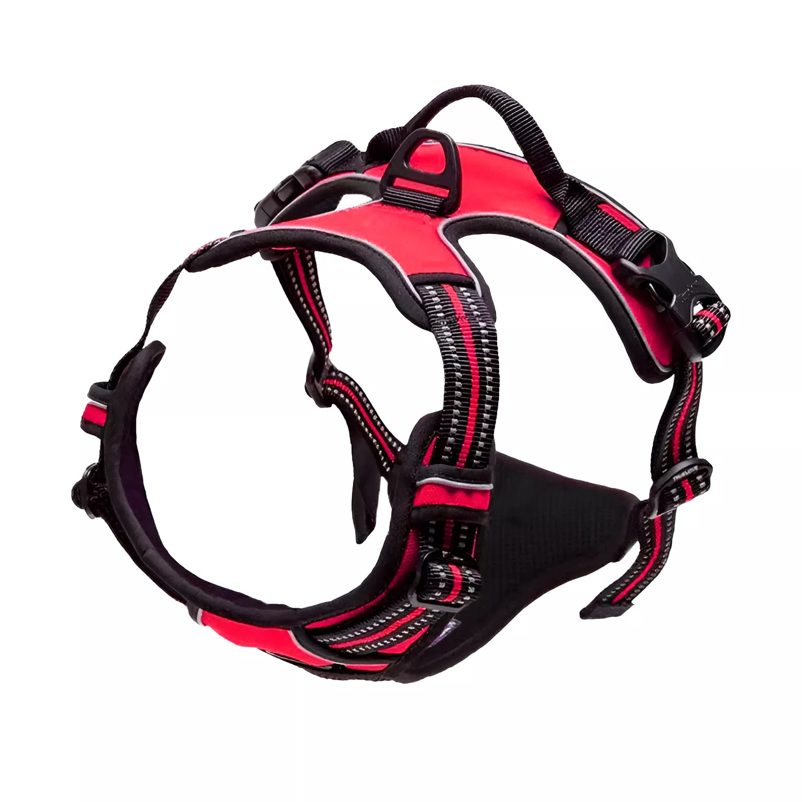 Adjustable No-Pull Reflective Dog Harness for Outdoor Adventures - Image 4