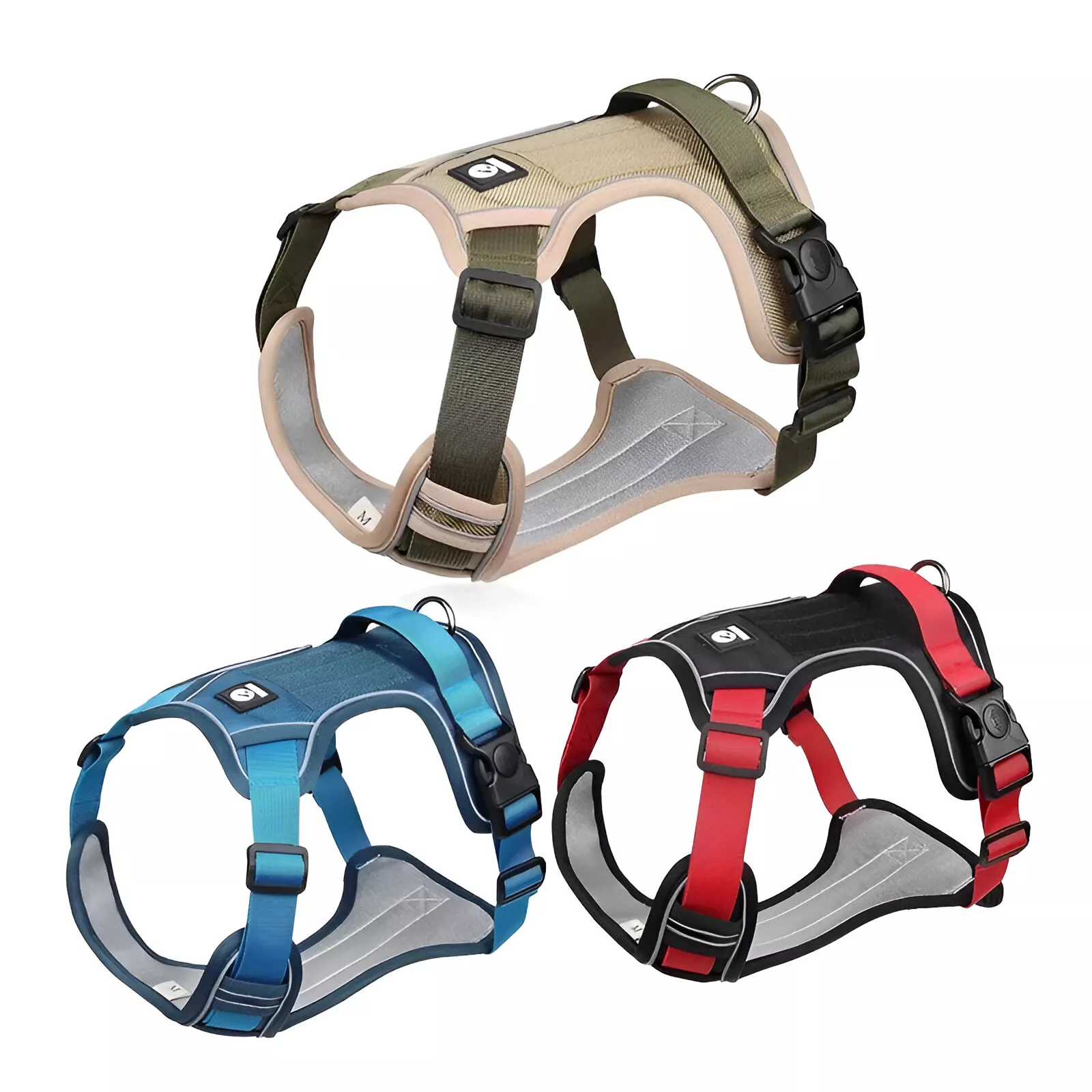Adjustable Reflective Safety Dog Harness and Leash Set - Image 5