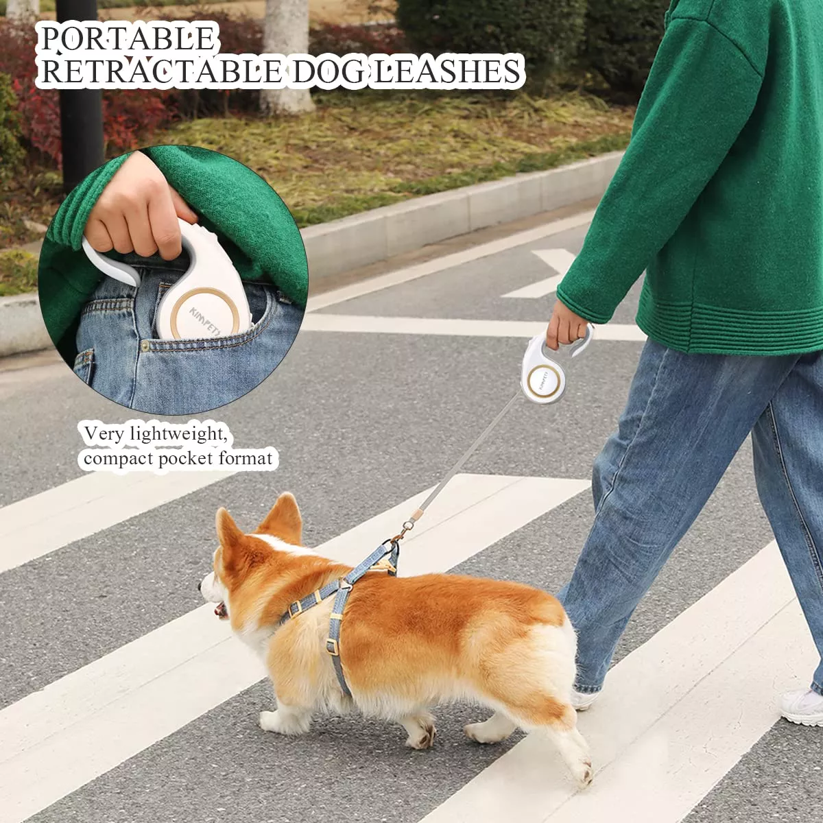 Retractable Dog Leash 10FT/16FT - Image 2