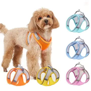 Reflective Soft Mesh Dog Harness for Small & Medium Breeds