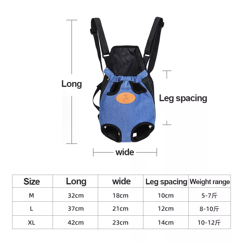 Fashionable Pet Carrier Backpack for Small Dogs and Cats - Image 5