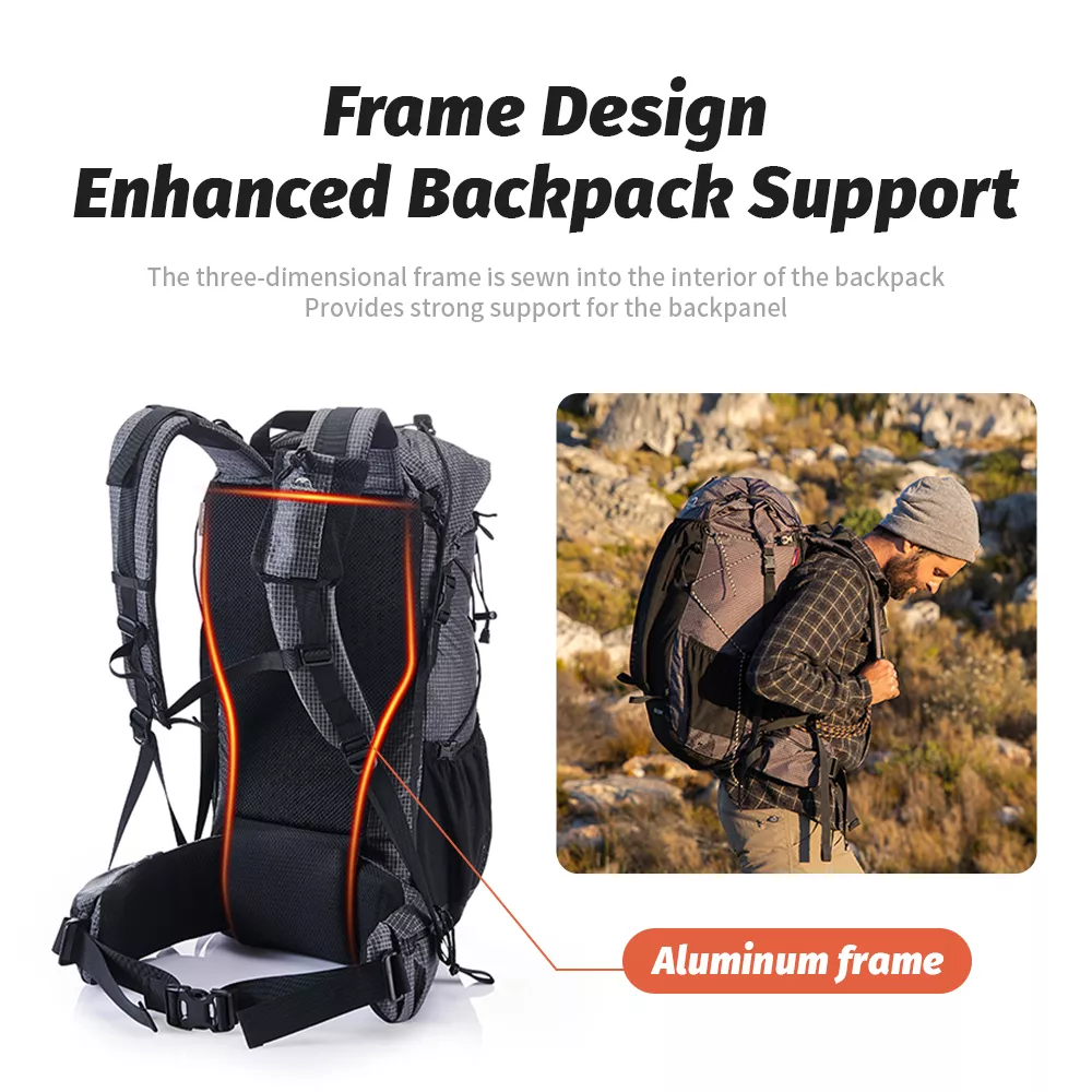 60+5L Large Capacity Hiking & Camping Backpack - Image 3
