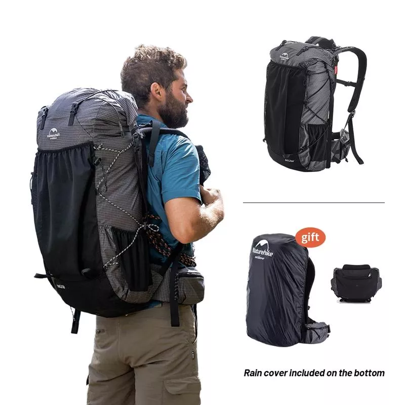 60+5L Large Capacity Hiking & Camping Backpack - Image 6