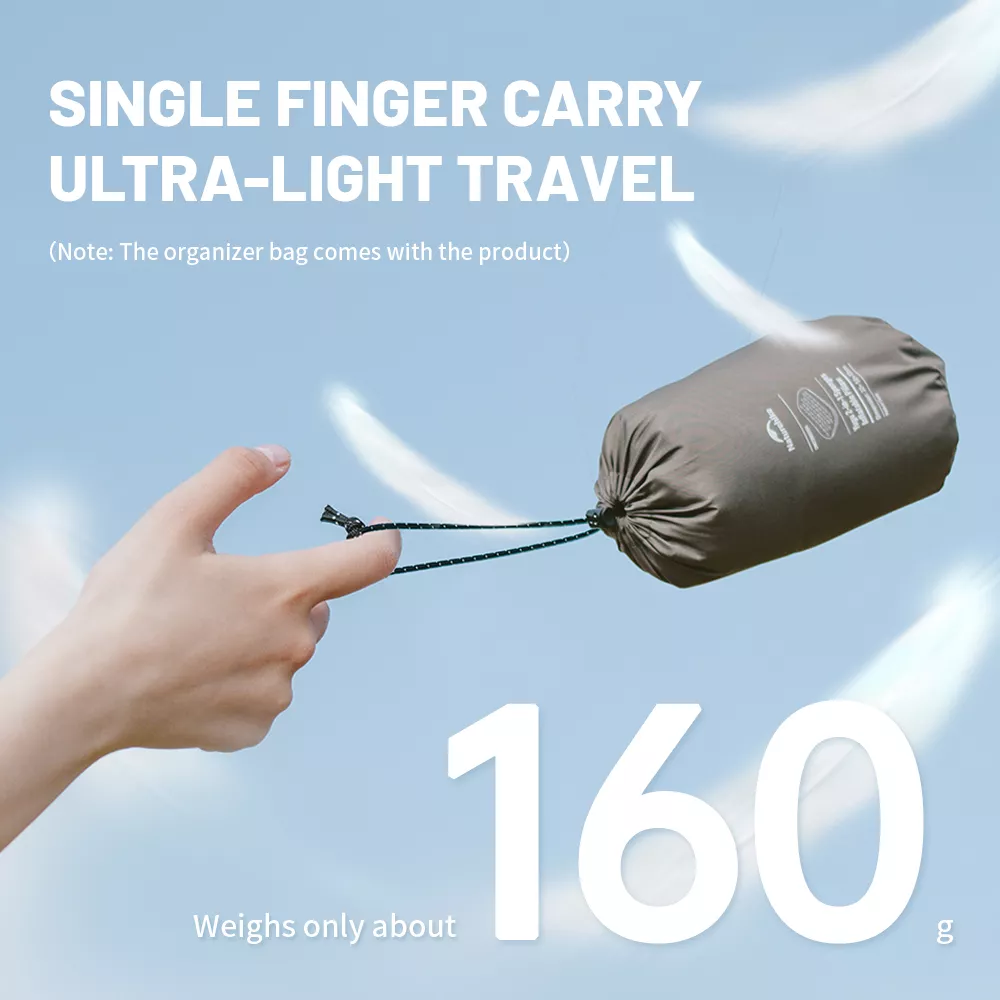 Feather-Light 2-in-1 Waterproof Foam Inflatable Camping Travel Pillow - Image 6