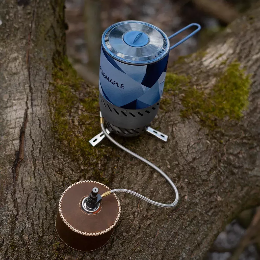 Compact Windproof Camping Stove System with Heat Exchanger & Pressure Regulator - Image 7