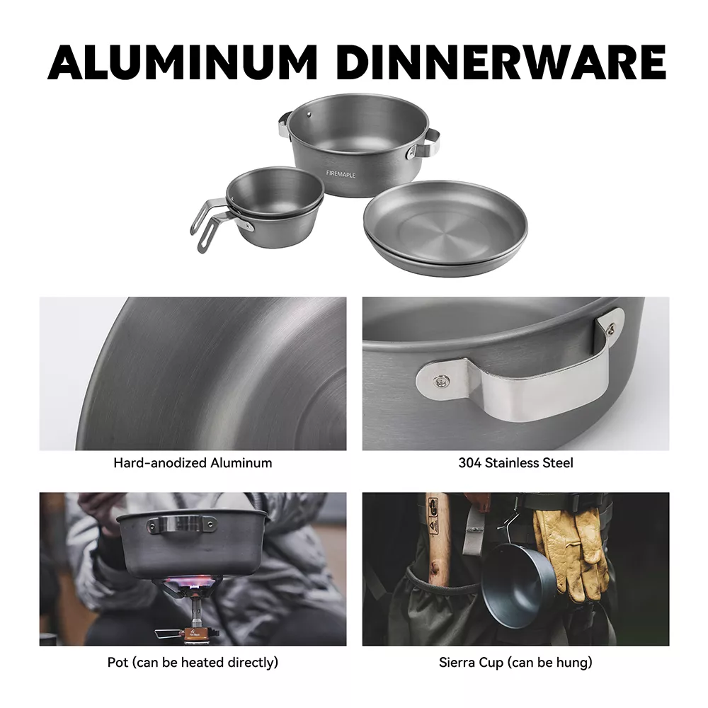Premium Camping Cookware Set - Image 3