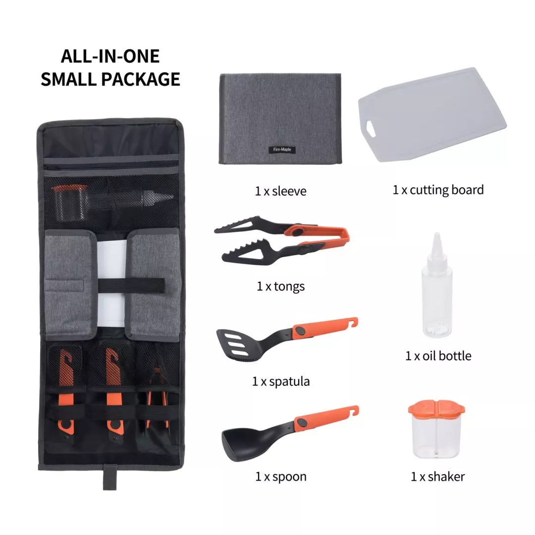 Portable Camping Cooking Utensil Kit - Image 4