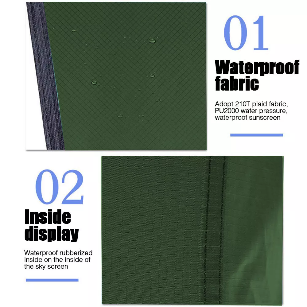 Ultralight Outdoor Rain Fly Tarp – Waterproof, UV-Proof, Portable Multi-Functional Mat - Image 4