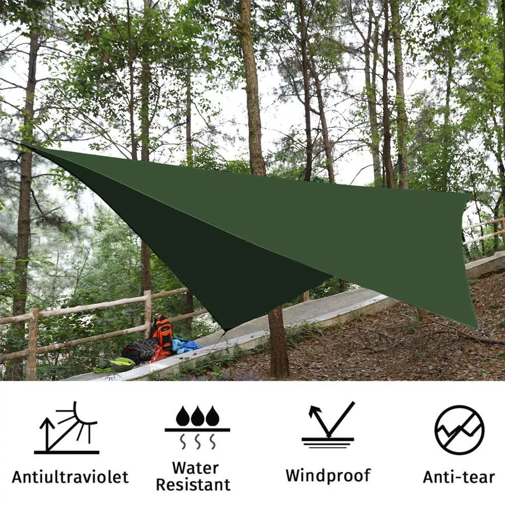 Ultralight Outdoor Rain Fly Tarp – Waterproof, UV-Proof, Portable Multi-Functional Mat - Image 2