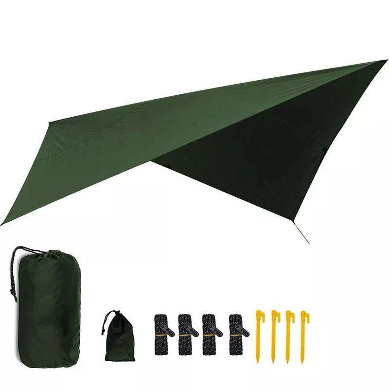 Ultralight Outdoor Rain Fly Tarp – Waterproof, UV-Proof, Portable Multi-Functional Mat