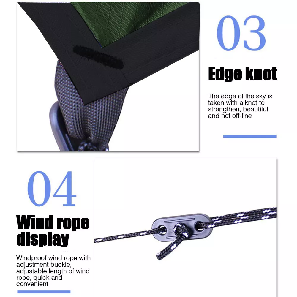 Ultralight Outdoor Rain Fly Tarp – Waterproof, UV-Proof, Portable Multi-Functional Mat - Image 5