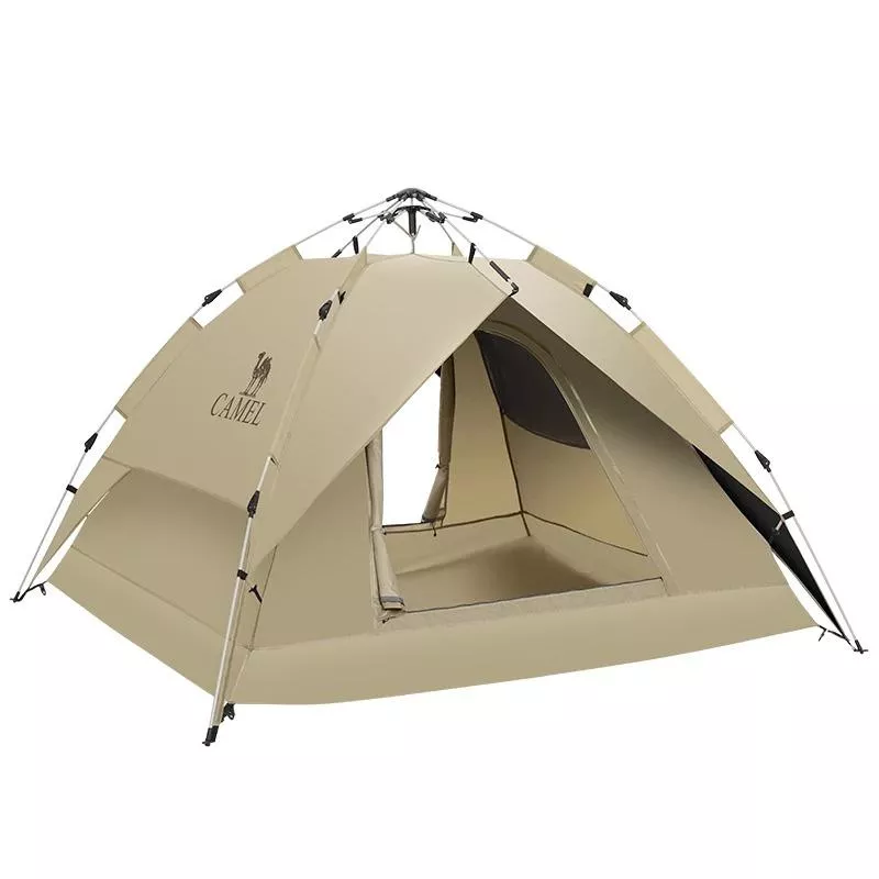 Portable Double Folding Automatic Camping Tent - Sunscreen & Rainproof for 3-4 People