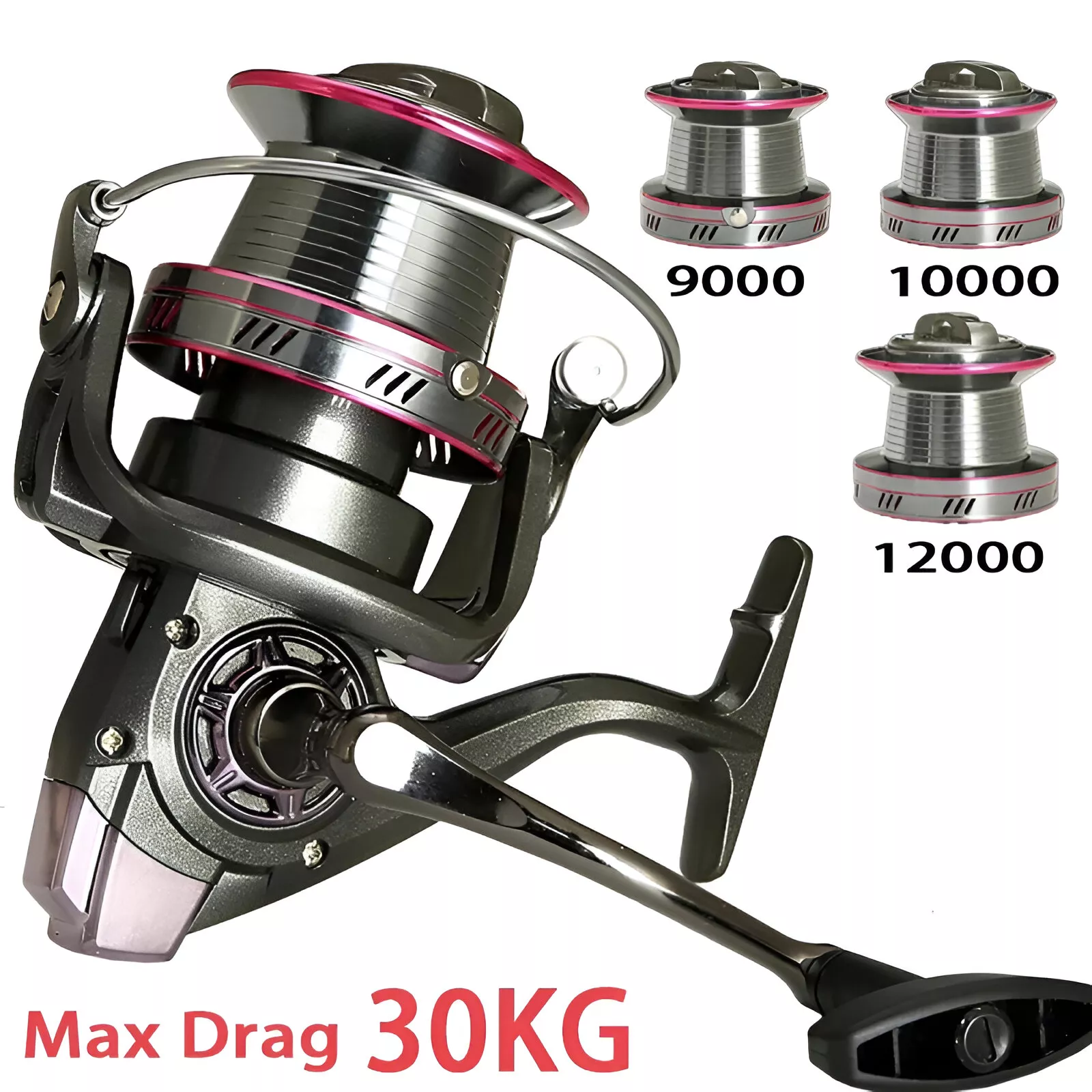 High-Powered Saltwater Spinning Fishing Reel - Image 2