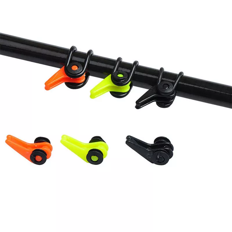 10-Piece Fishing Rod Bait Hook Holder Set - Image 3