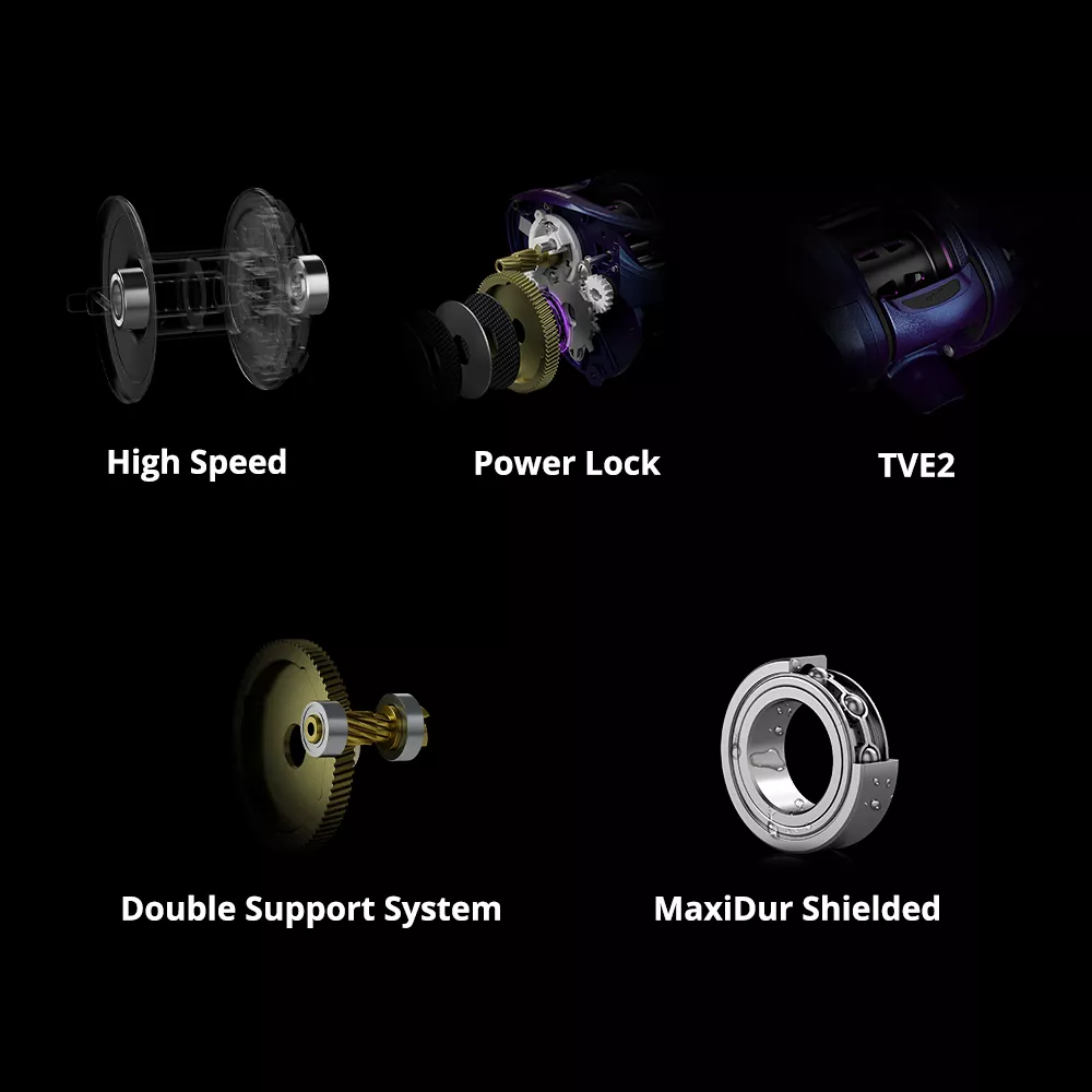 Long Cast Baitcasting Reel 7KG Max Drag 7.2:1 High Speed Fishing Reel - Image 5