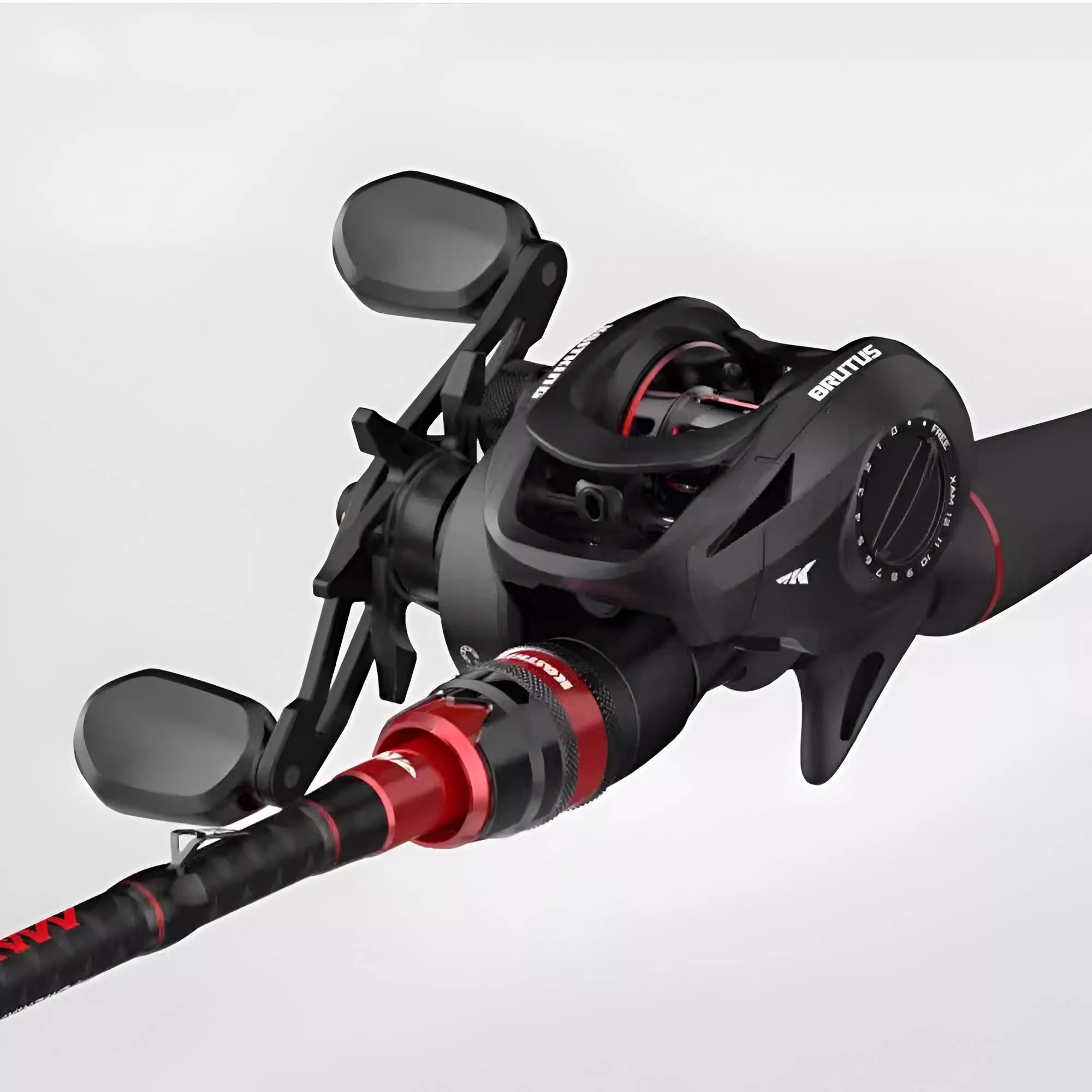 Baitcasting Reel 8KG Drag 7.2:1 Gear Ratio Magnetic Brake System Fishing Reel - Image 7