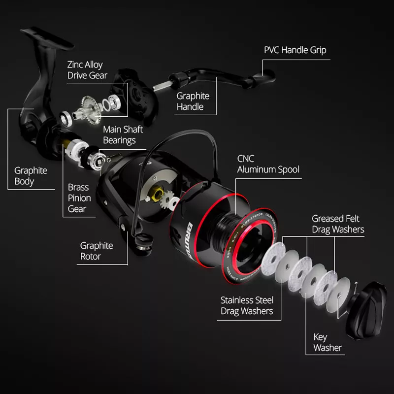 Super Lightweight Spinning Fishing Reel with 8KG Max Drag and Smooth Performance - Image 4