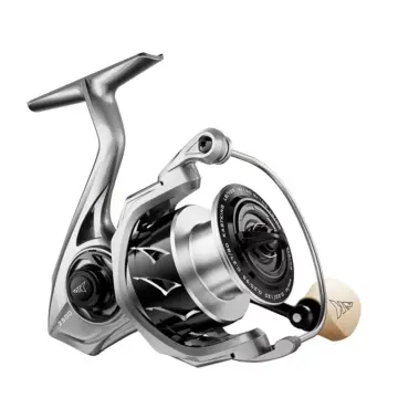 Lightweight Spinning Reel 8KG Drag 198g for Bass Pike Fishing